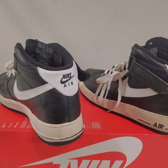 Nike Air Force 1 Mid '07 Black 2011 US Men's size 11 315123-010 without box RARE - Picture 11 of 12